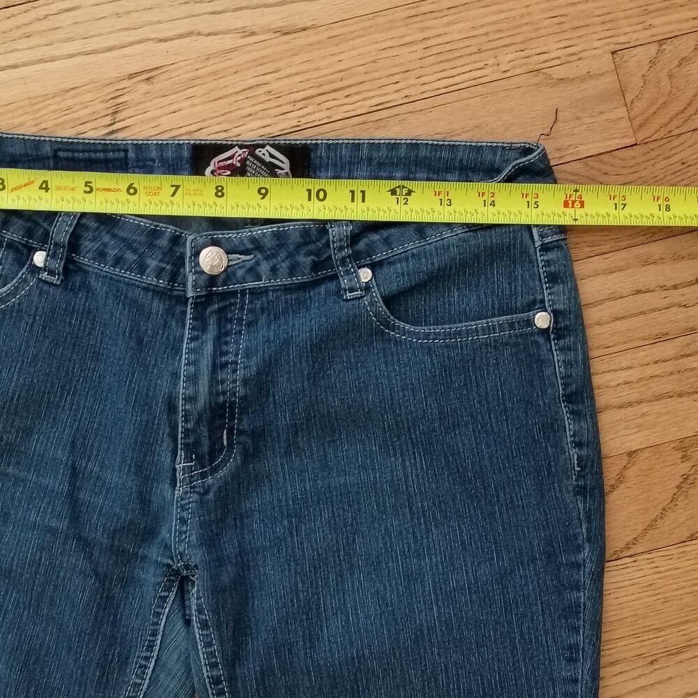Miss Zi-Non New York Special Blue Jeans Women's Size 12 - Picture 5 of 7